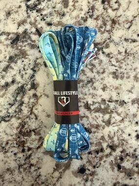 Baseball Lifestyle 101 Set of 3 Pairs of Shoe Laces - New With Tags